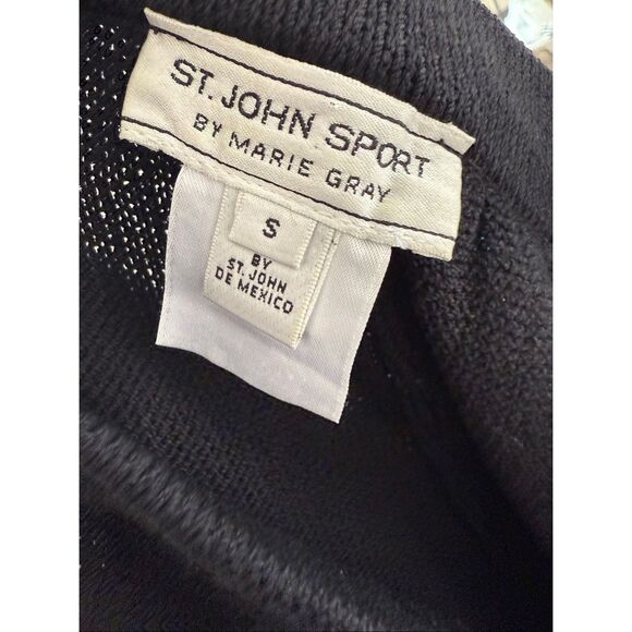 St. John Wool Blend Knit Pants - Picture 5 of 6